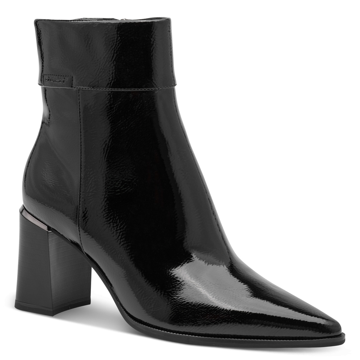 Bottine talon bloc noir, TAMARIS