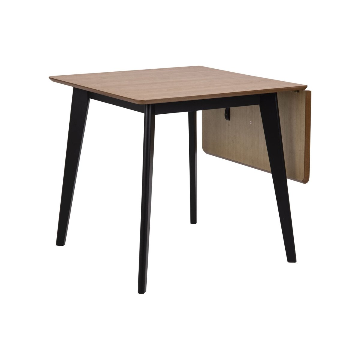 Table à manger carrée extensible en bois L80/120 - LETA chêne, HELLIN, DEPUIS 1862