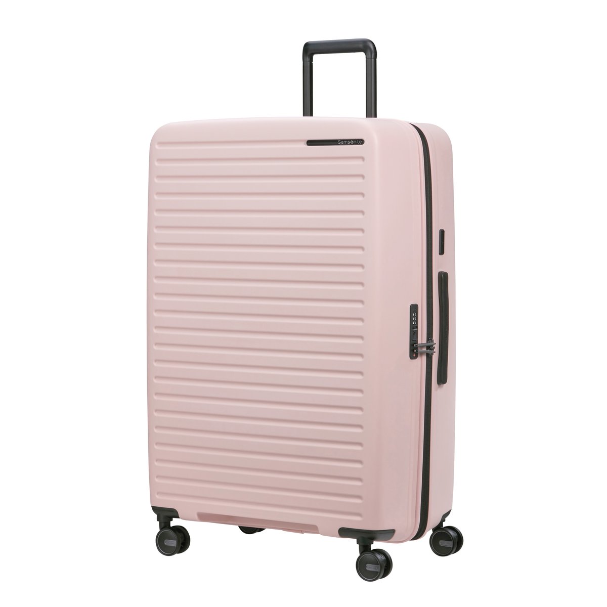 Restackd valise 4 roues taille XL rose, SAMSONITE