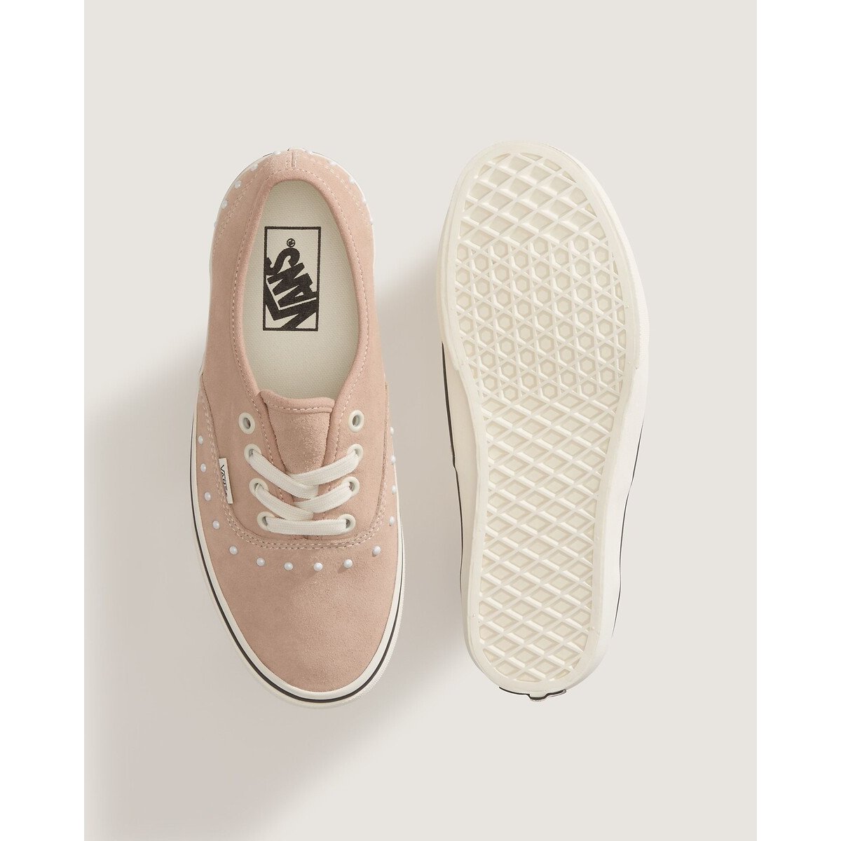 Baskets basses avec perles d'imitation, AUTHENTIC taupe, VANS