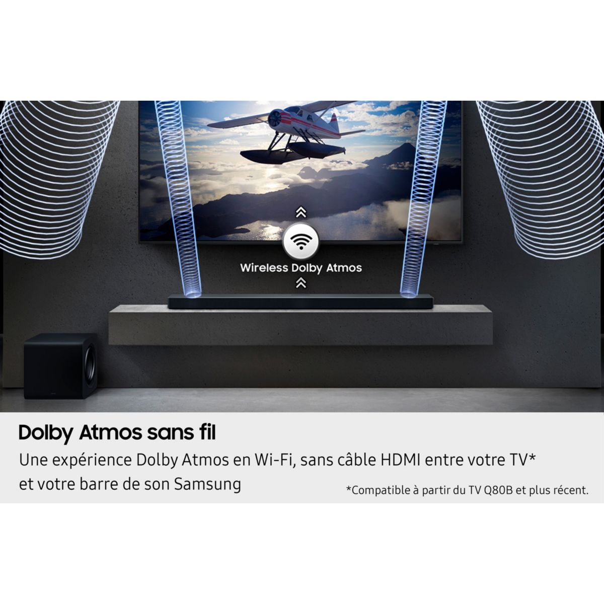 Barre de son HW-QS760F couleur unique, SAMSUNG