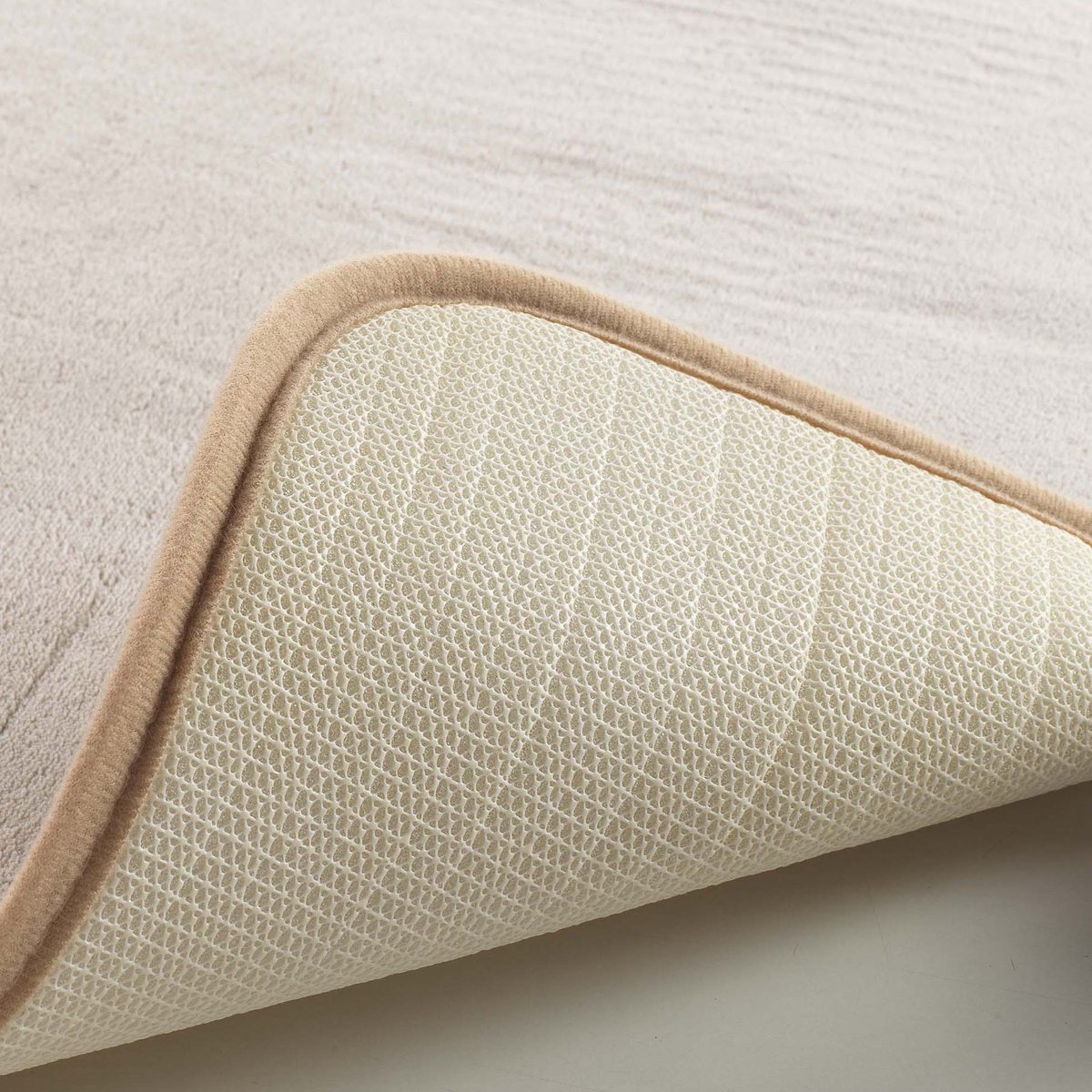 Tapis de bain Vitamine Unie taupe, EDEN