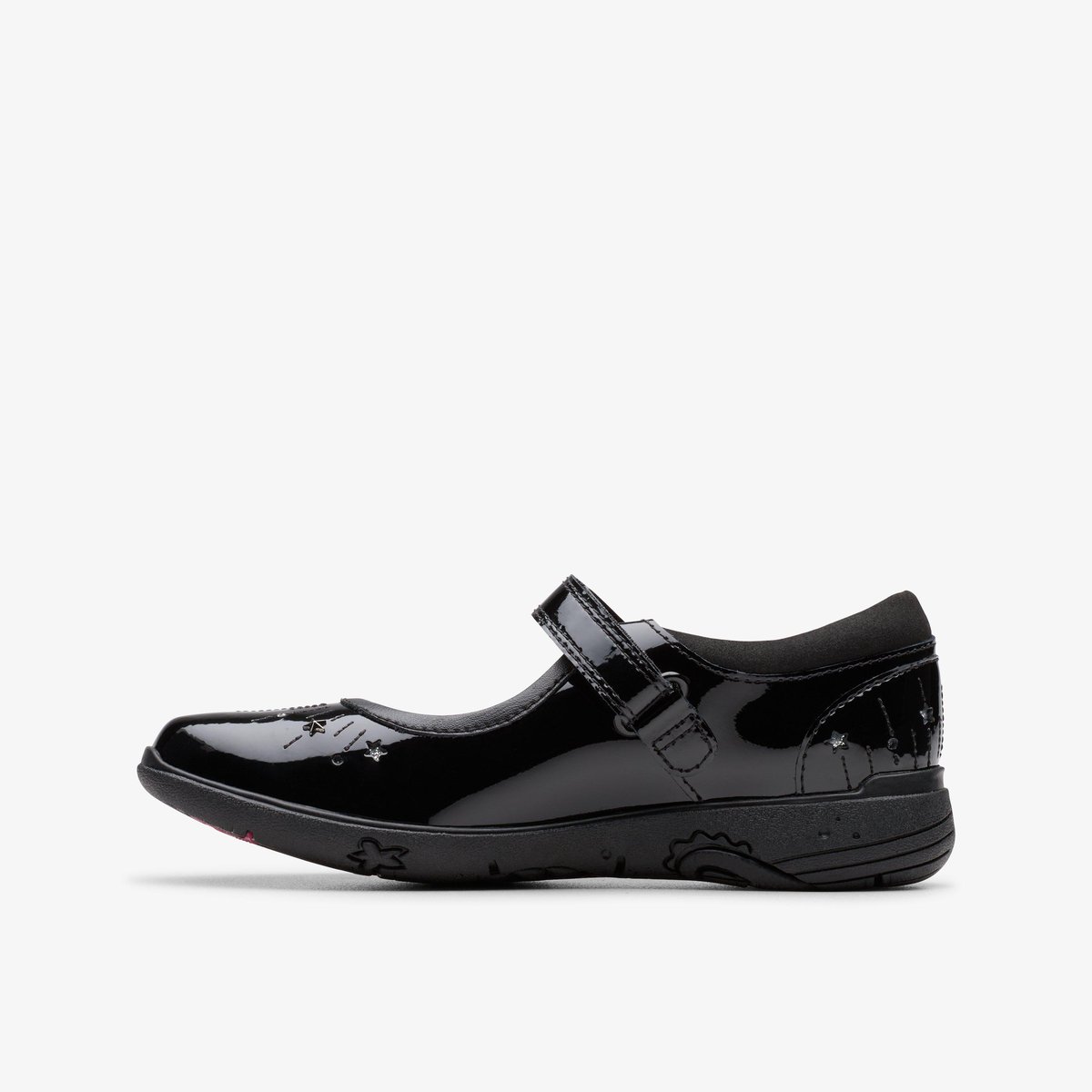 Ballerines Brevet Ajustement Étroit RELDA WISH K noir, CLARKS