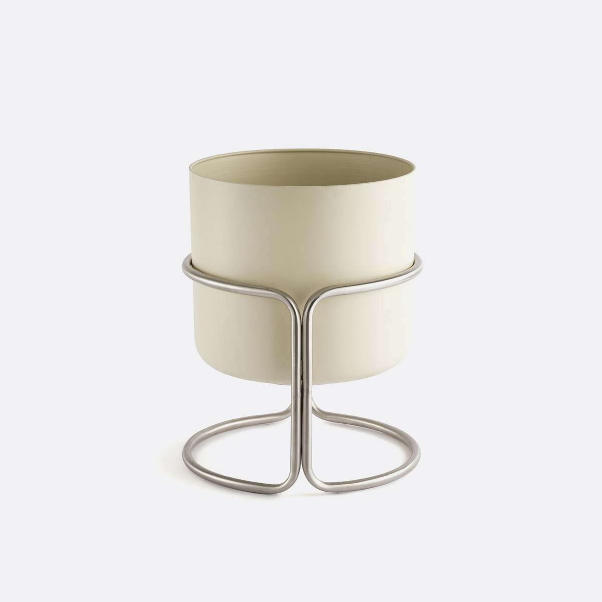 Cubretiestos con pie de hierro Ø37,5 cm, Giorgio crema, LA REDOUTE INTERIEURS