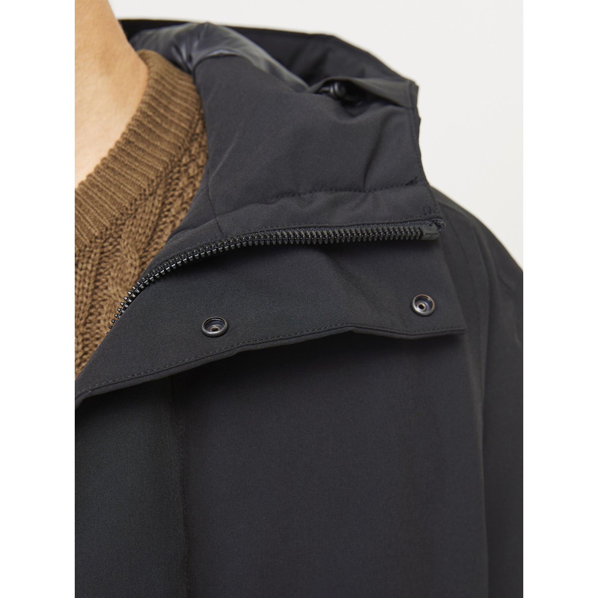 Parka noire - black, JACK & JONES