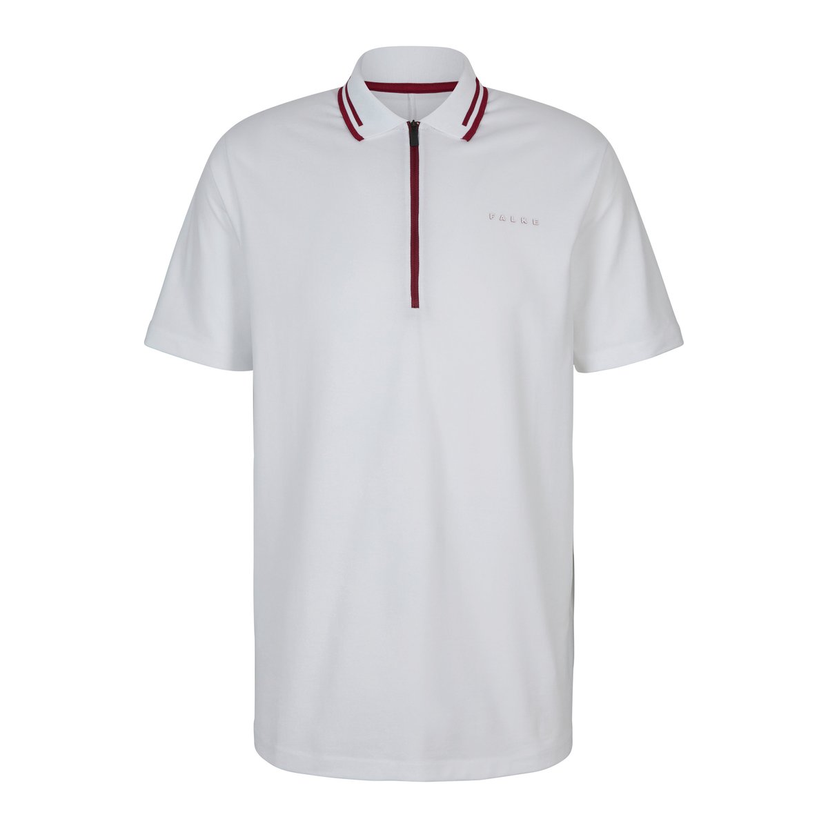Polo shirt blanc, FALKE