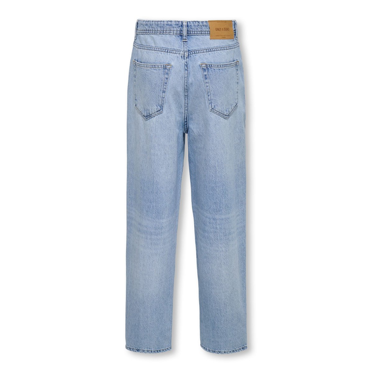 Jean À Coupe Ample light blue denim, ONLY & SONS JUNIOR