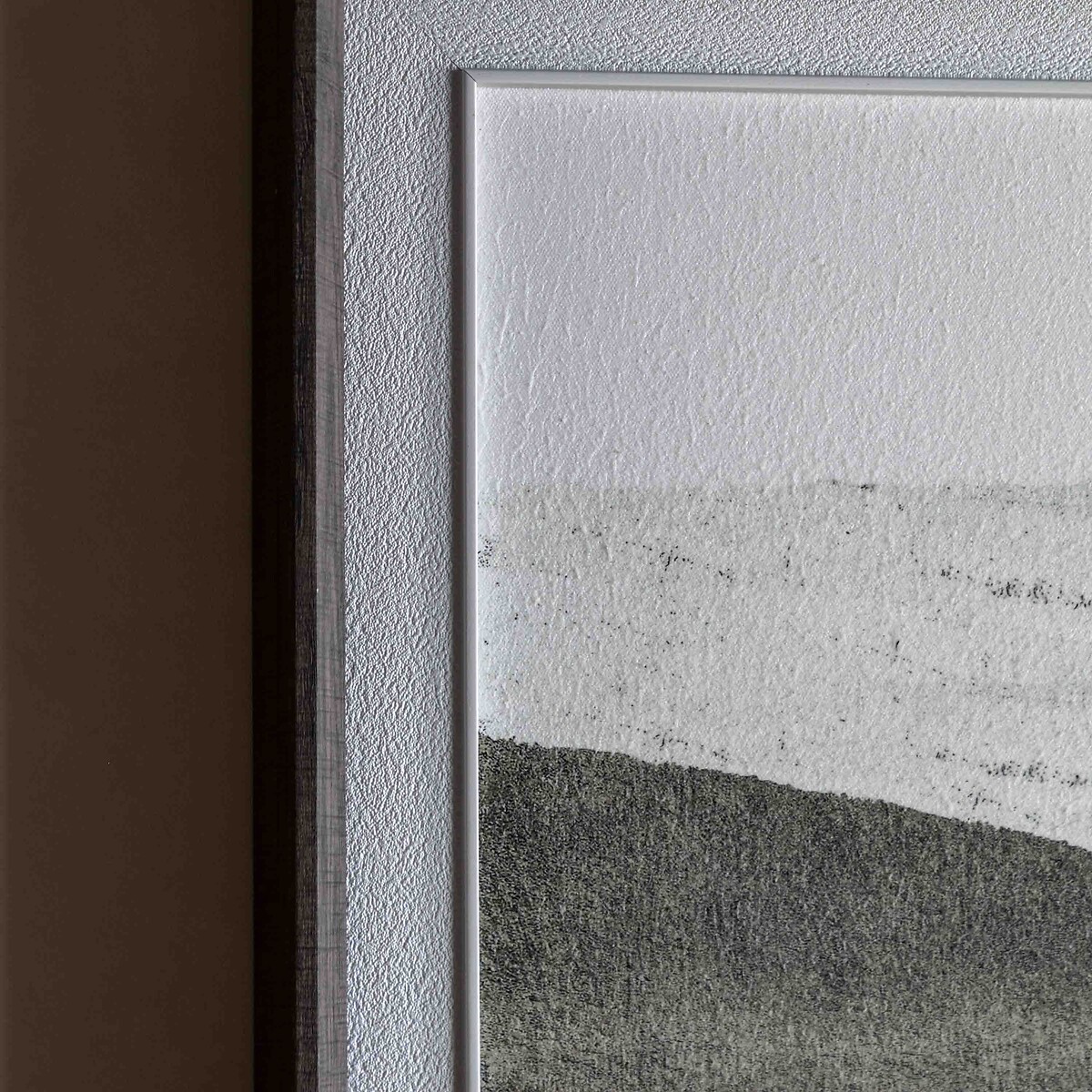 119x89cm Morning Mirage Framed Canvas green, ÉDITÉ