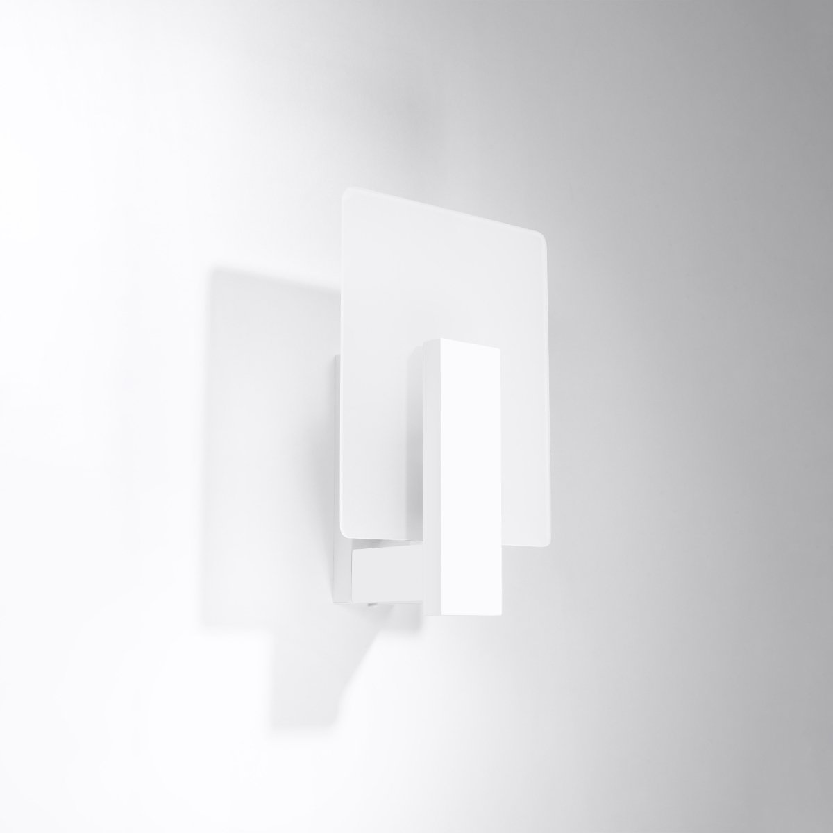 Applique Bois Blanc E14 1 Lappo blanc, EDEN