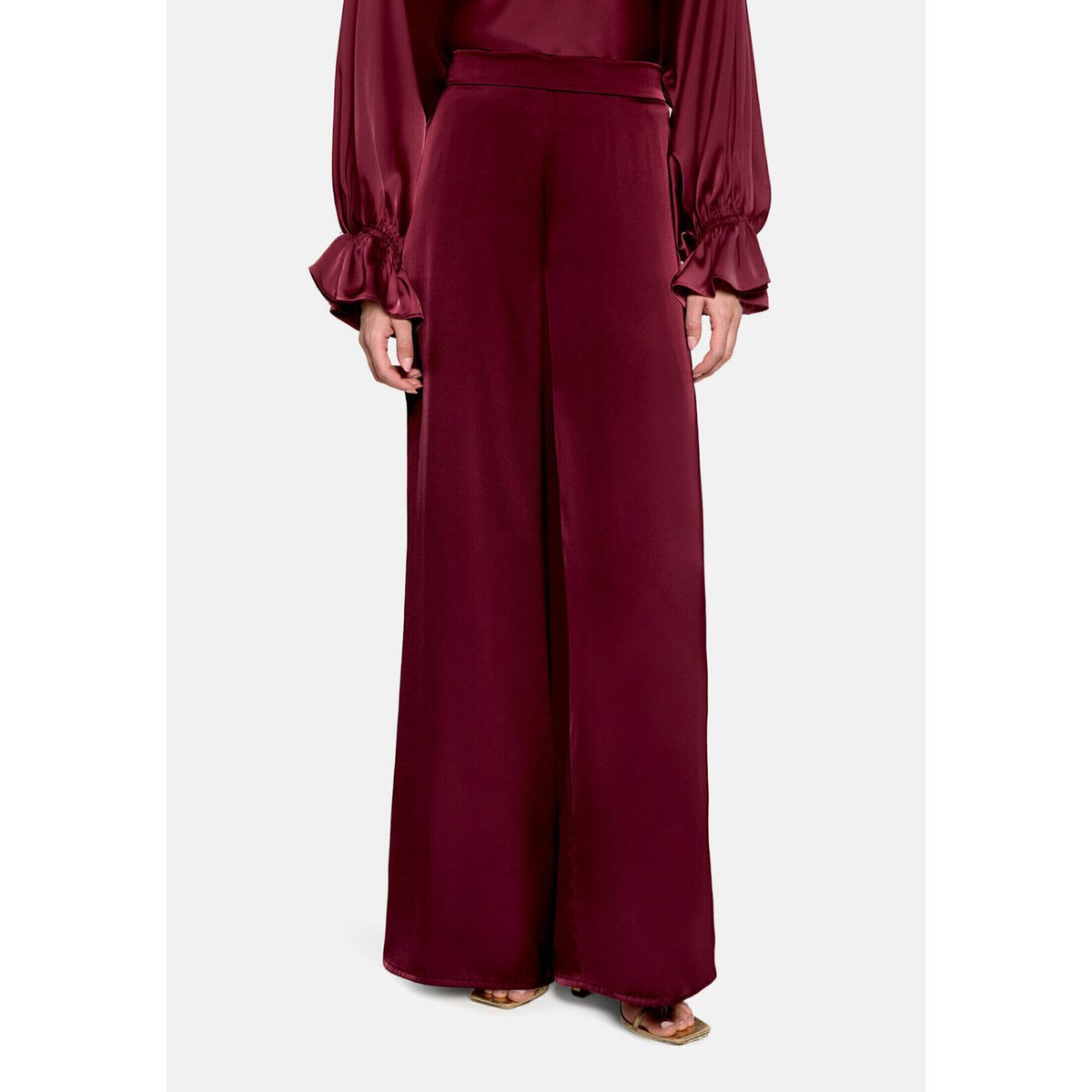Pantalon Modern Fit à poches deep dahlia, VERA MONT