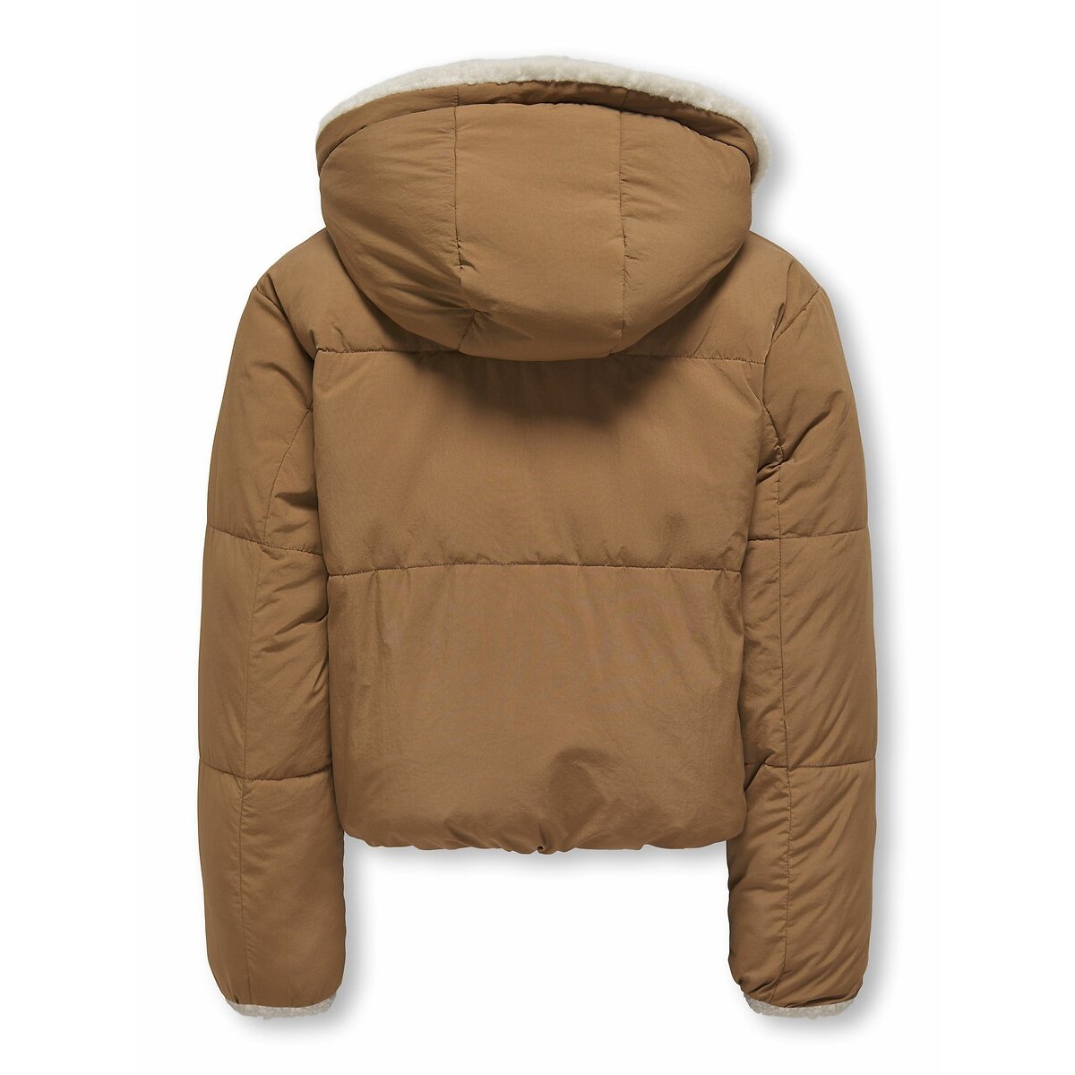 Reversible Sherpa Coat camel/ecru, KIDS ONLY