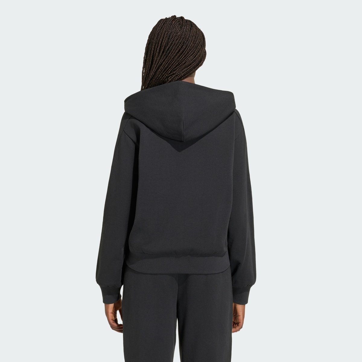 Veste À Capuche Zip Intégral Petit Logo Adidas Kit Veste À Capuche Zip Intégral Petit Logo Adidas Kit black, ADIDAS SPORTSWEAR