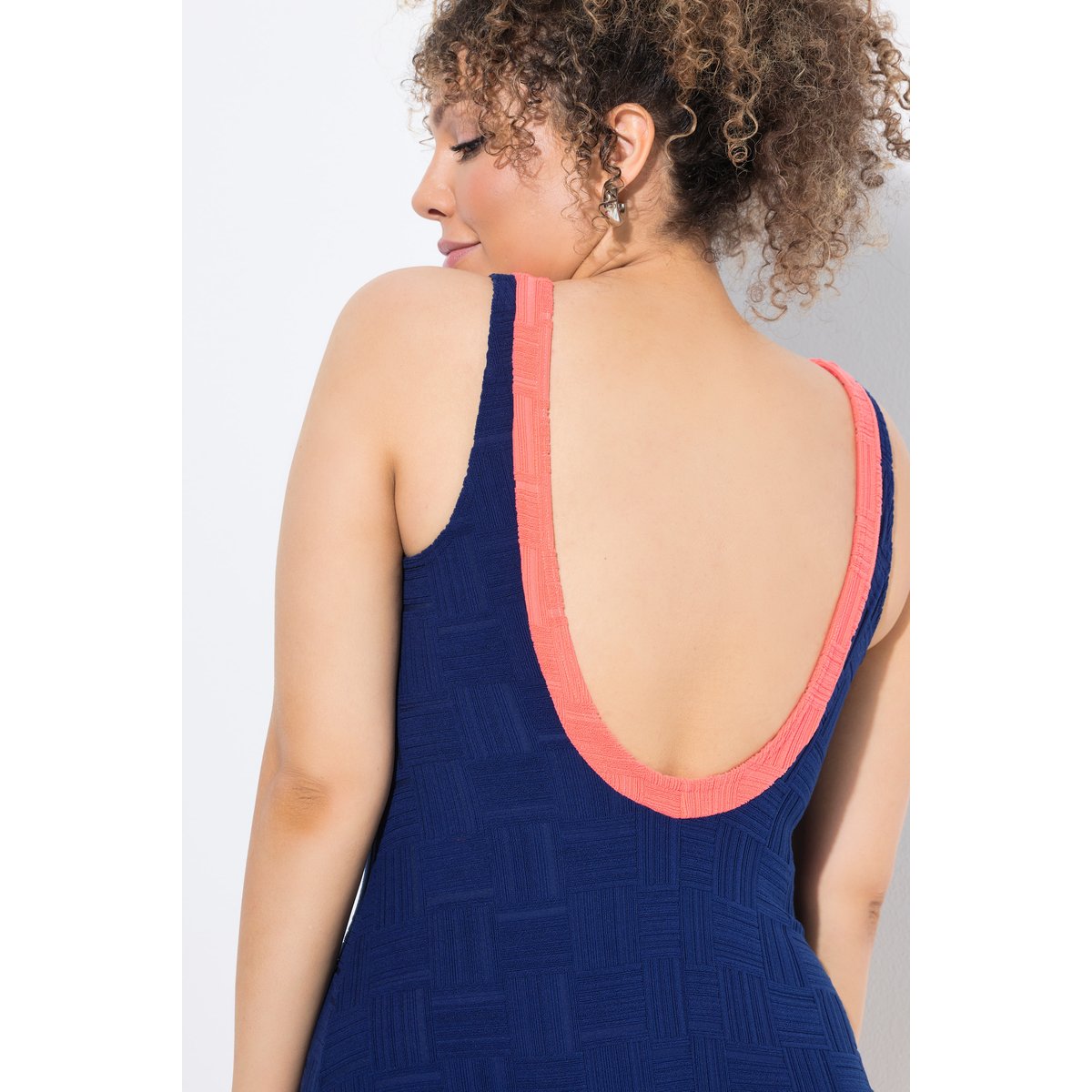 Maillot de bain sans bonnets souples. marine, ULLA POPKEN