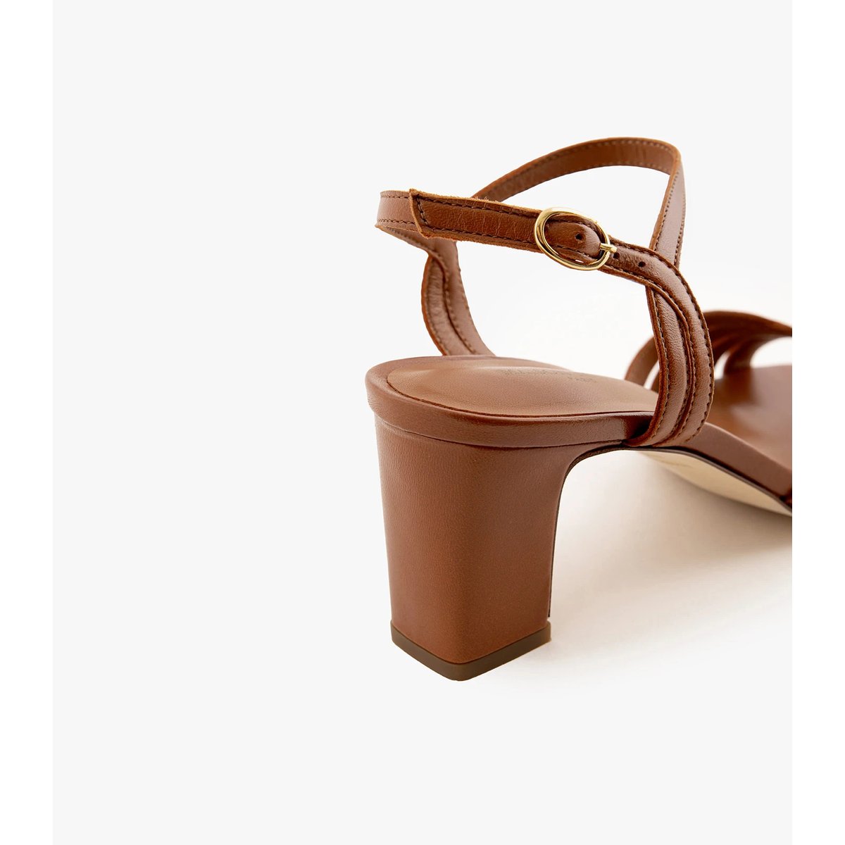 Sandale Cuir lisse VIVIANE marron cognac, MAISON TOUFET