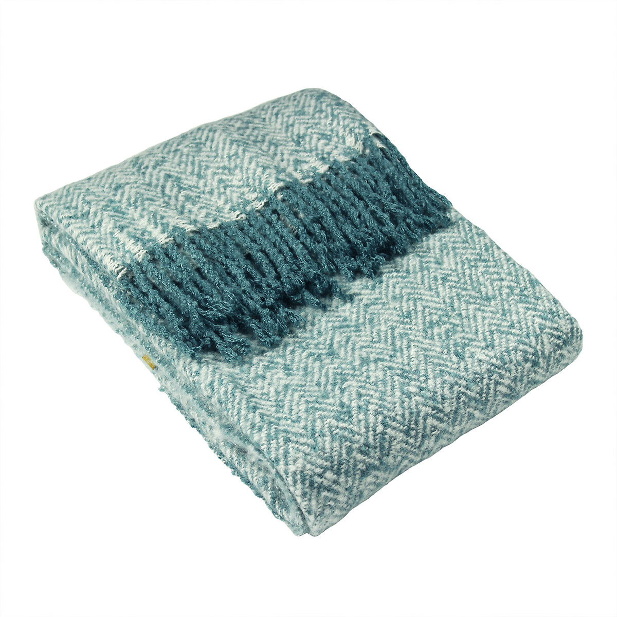 Weaver Tassel Throw teal, FURN.