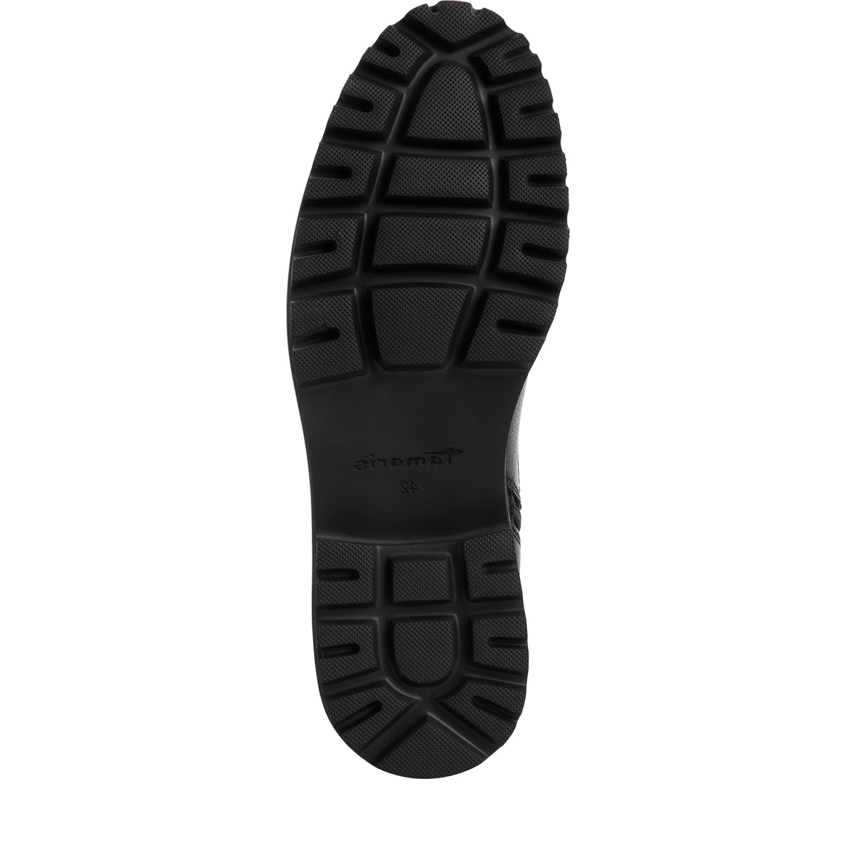 Bottine Chelsea homme noir cuir, TAMARIS
