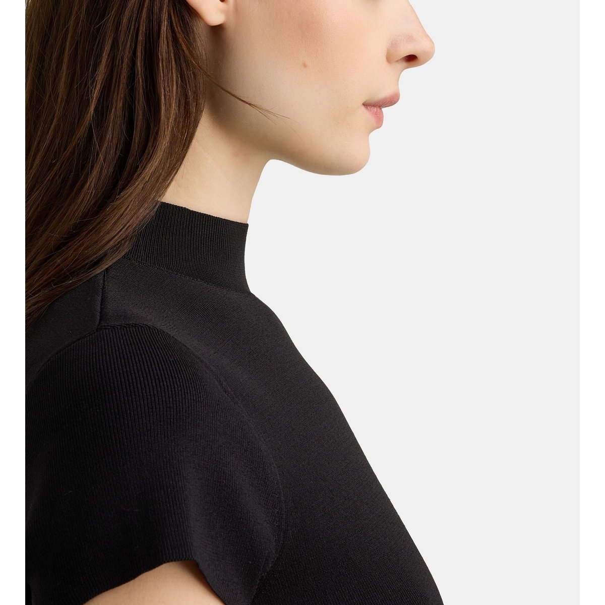 Pull court faya mc stretch noir, GALERIES LAFAYETTE
