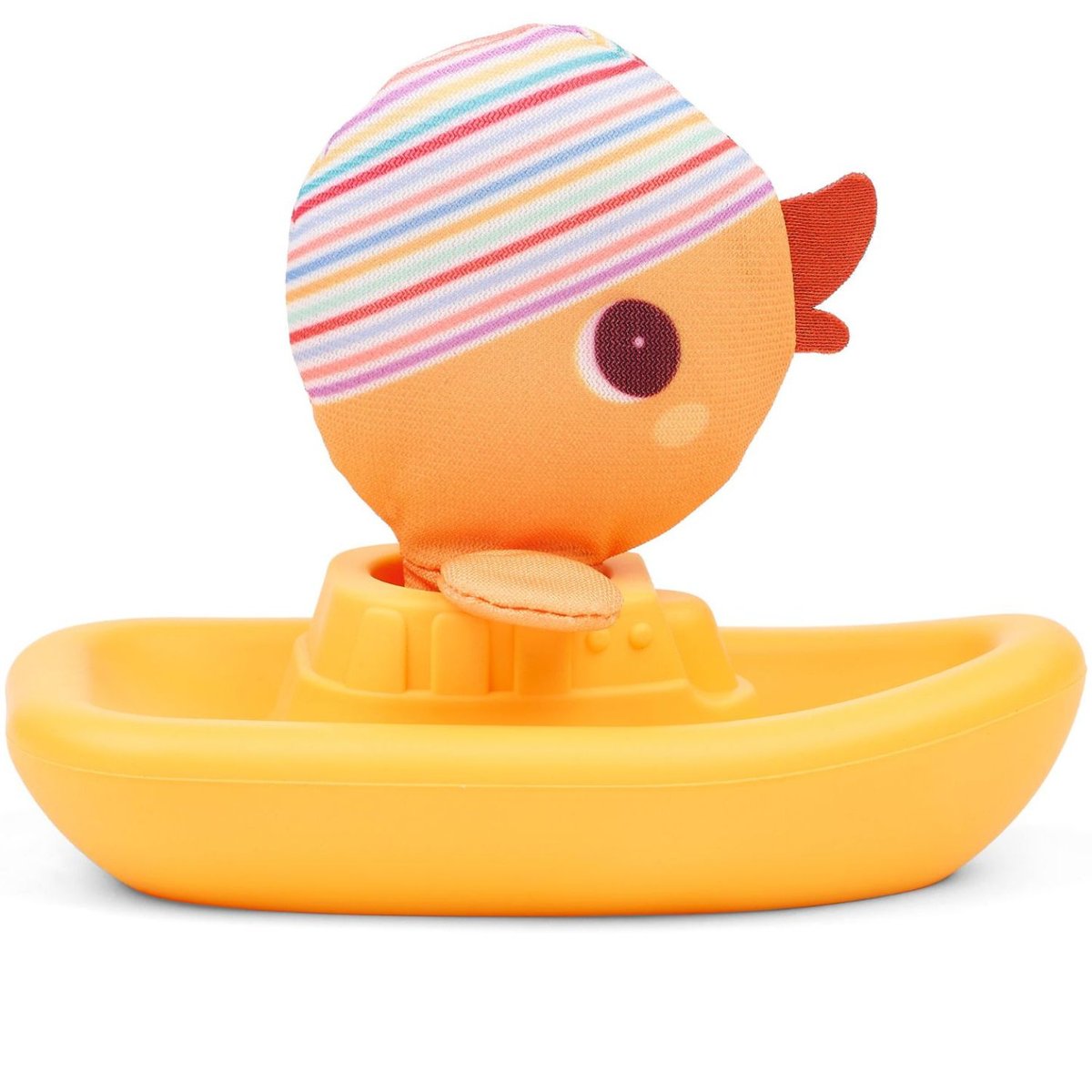 Jouet de bain Bâteau jaune, marron, LILLIPUTIENS