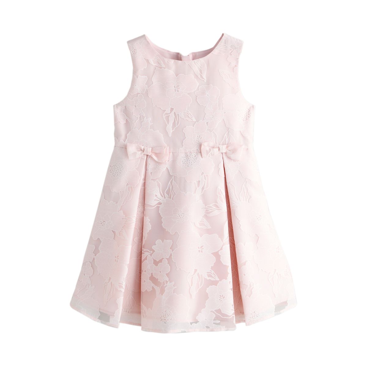 Robe de bal en jacquard à fleurs rose, NEXT