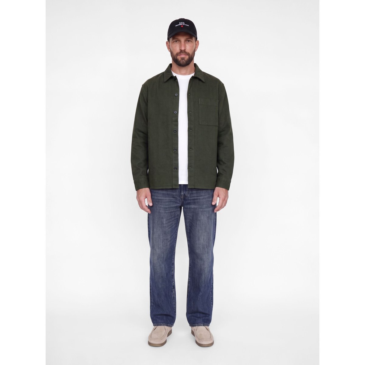 Surchemise grise - peat 1, JACK & JONES