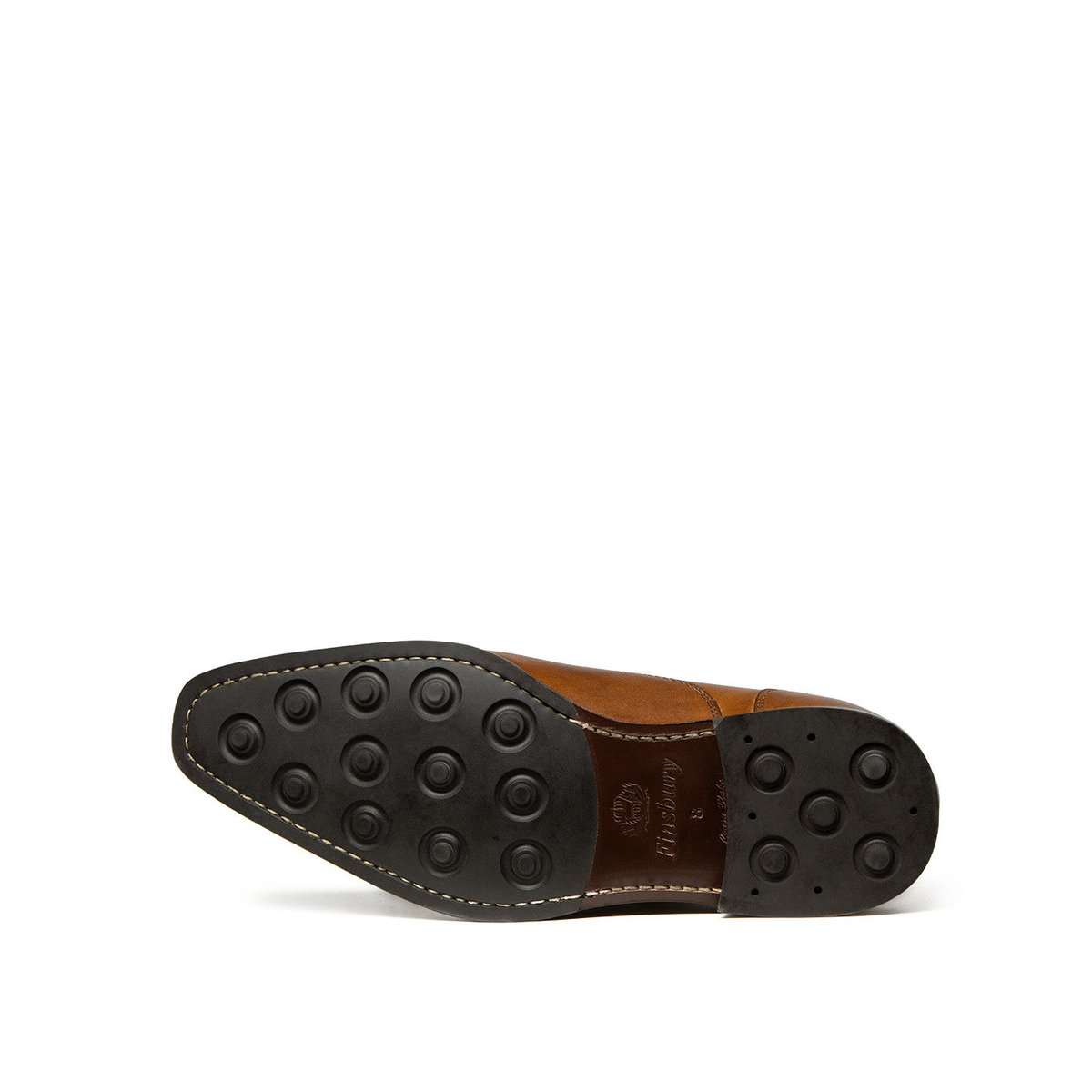 Richelieu JERSEY marron patiné, FINSBURY