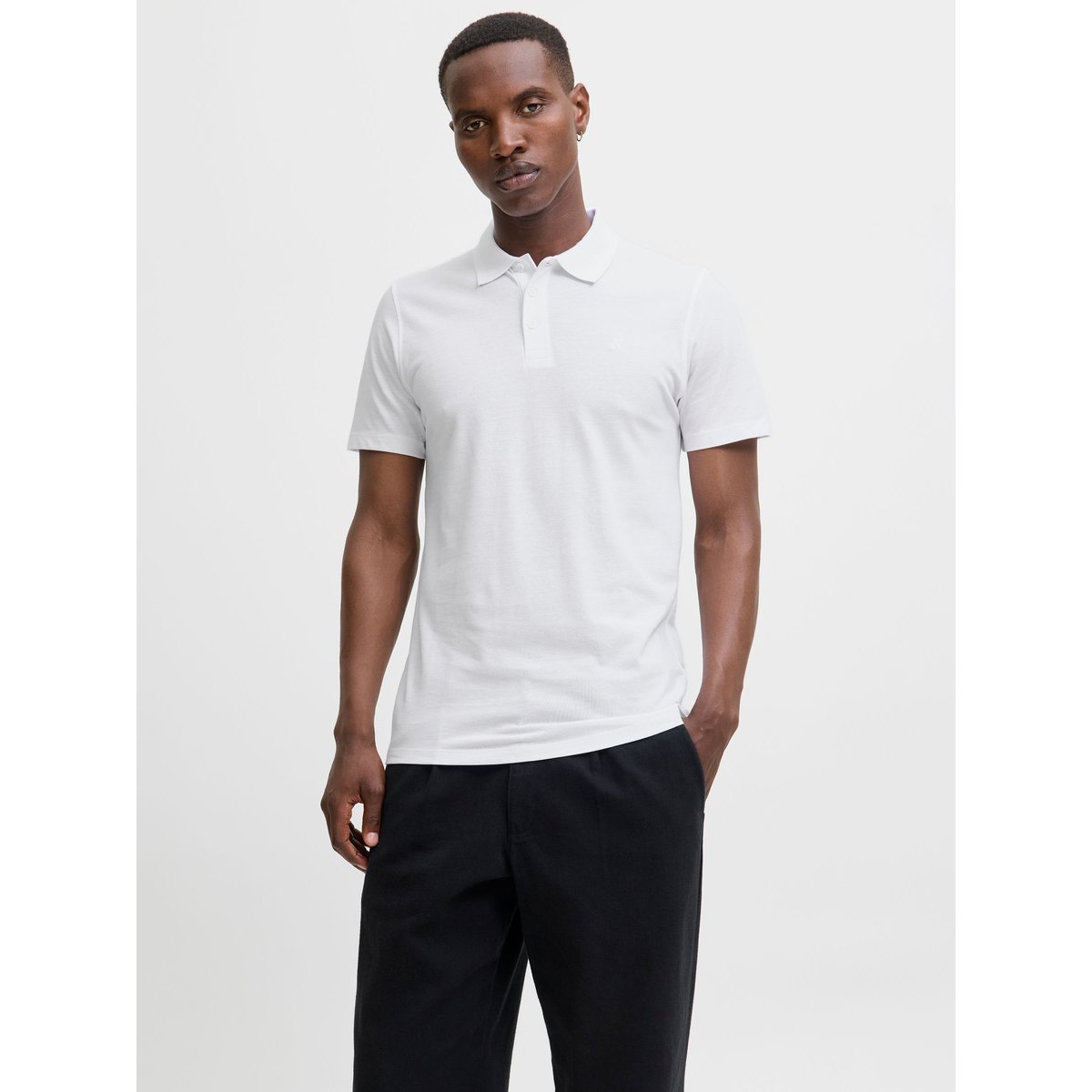Polo white, JACK & JONES