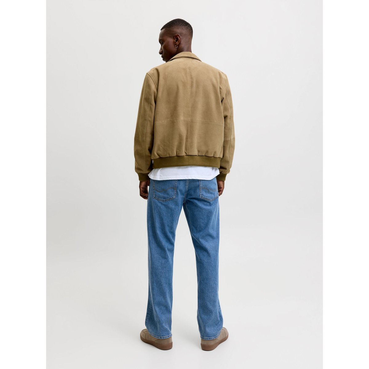 Jean À Coupe Large blue denim, JACK & JONES