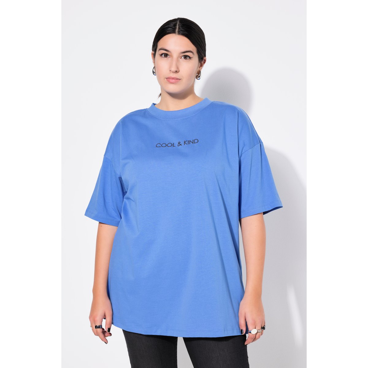 T-shirt pour homme, oversized, imprimé bleuet, STUDIO UNTOLD