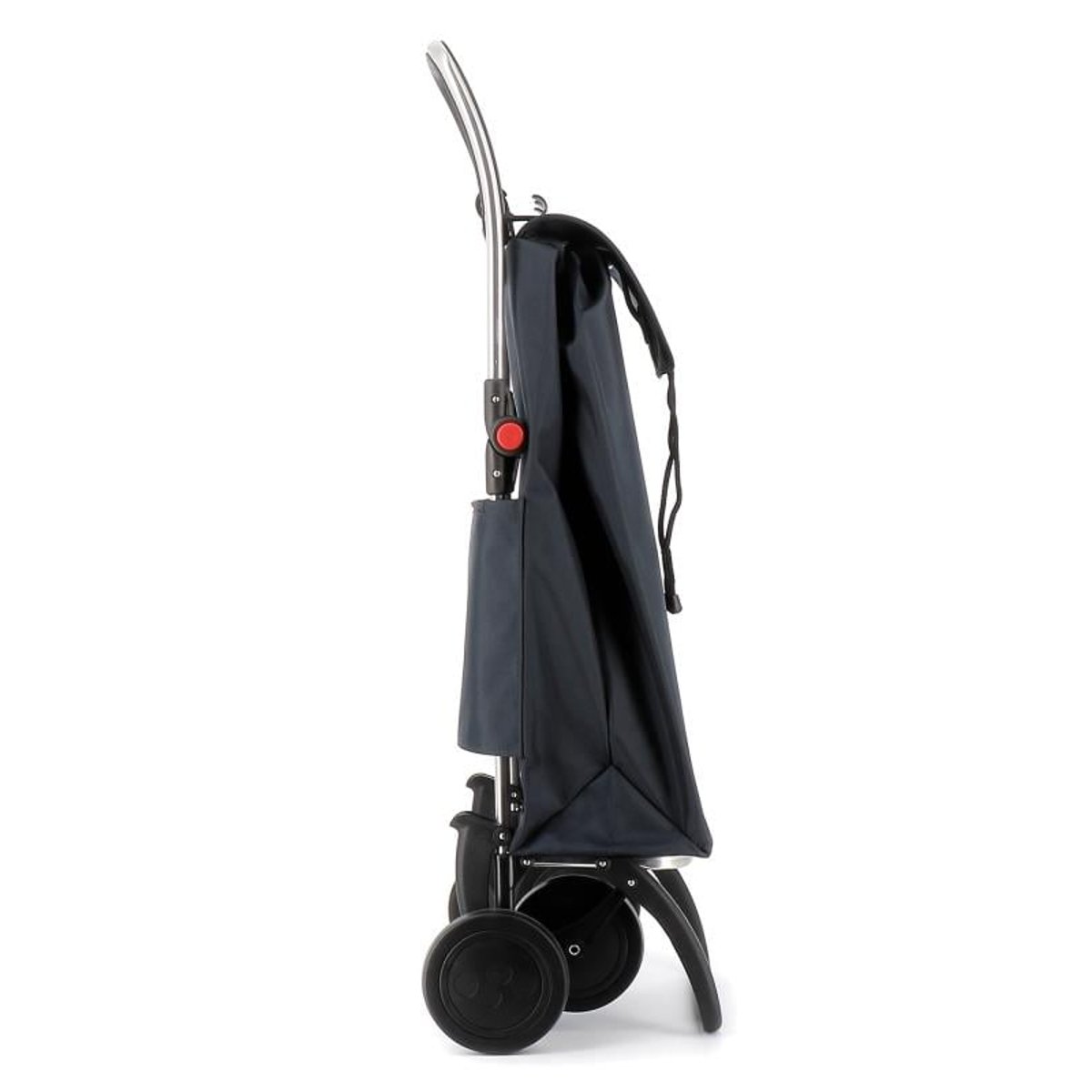 IMAX MF - Chariot de course Pliable - 4 roues - Gris rouge, ROLSER