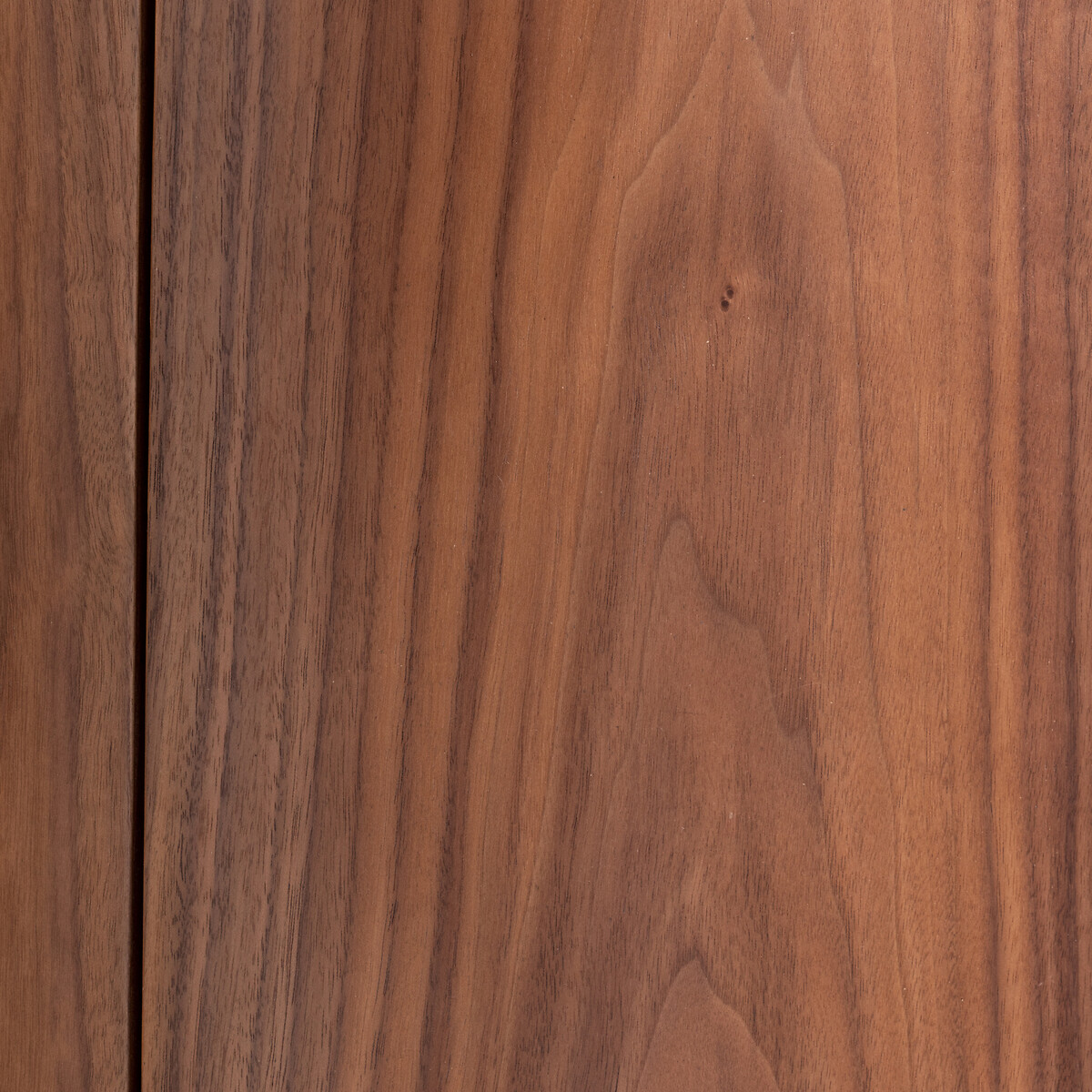 Aslen Bedside Table in Solid Walnut, Walnut Veneer and Leather walnut, AM.PM
