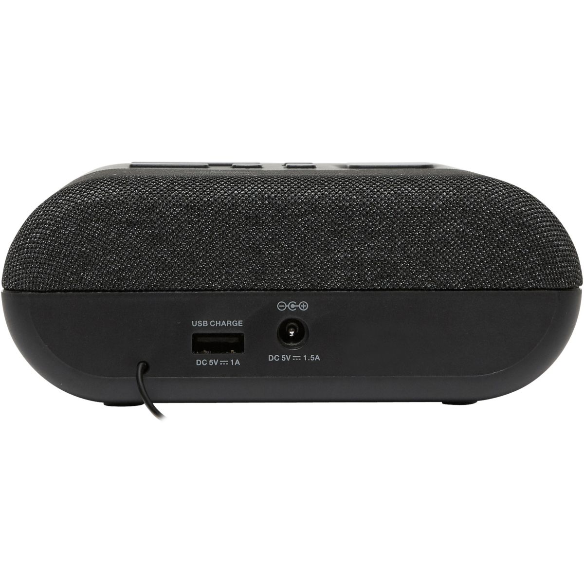 Radio réveil RRVT-150DAB+ noir, ESSENTIEL B