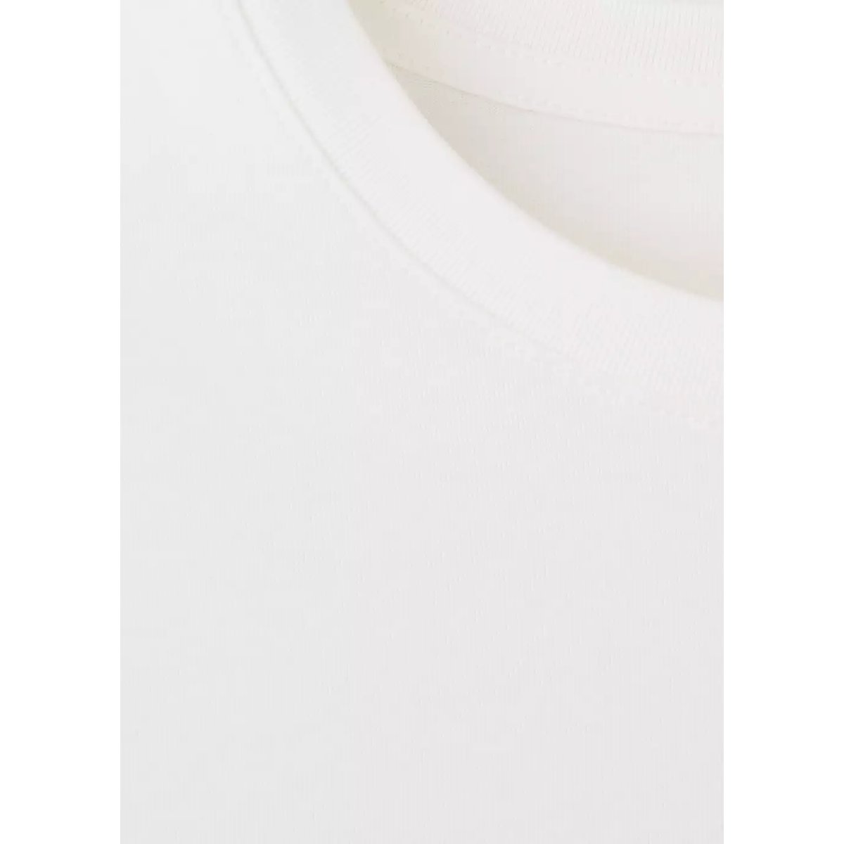 T-shirt coton détail imprimé blanc cassé, MANGO TEEN