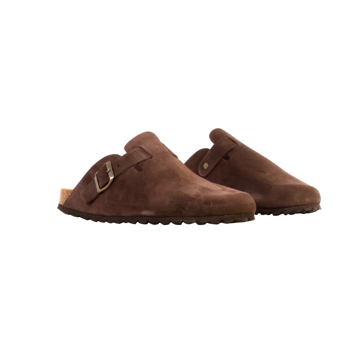 Mules Cuir Noga Joasis Edge marron, THE DIVINE FACTORY