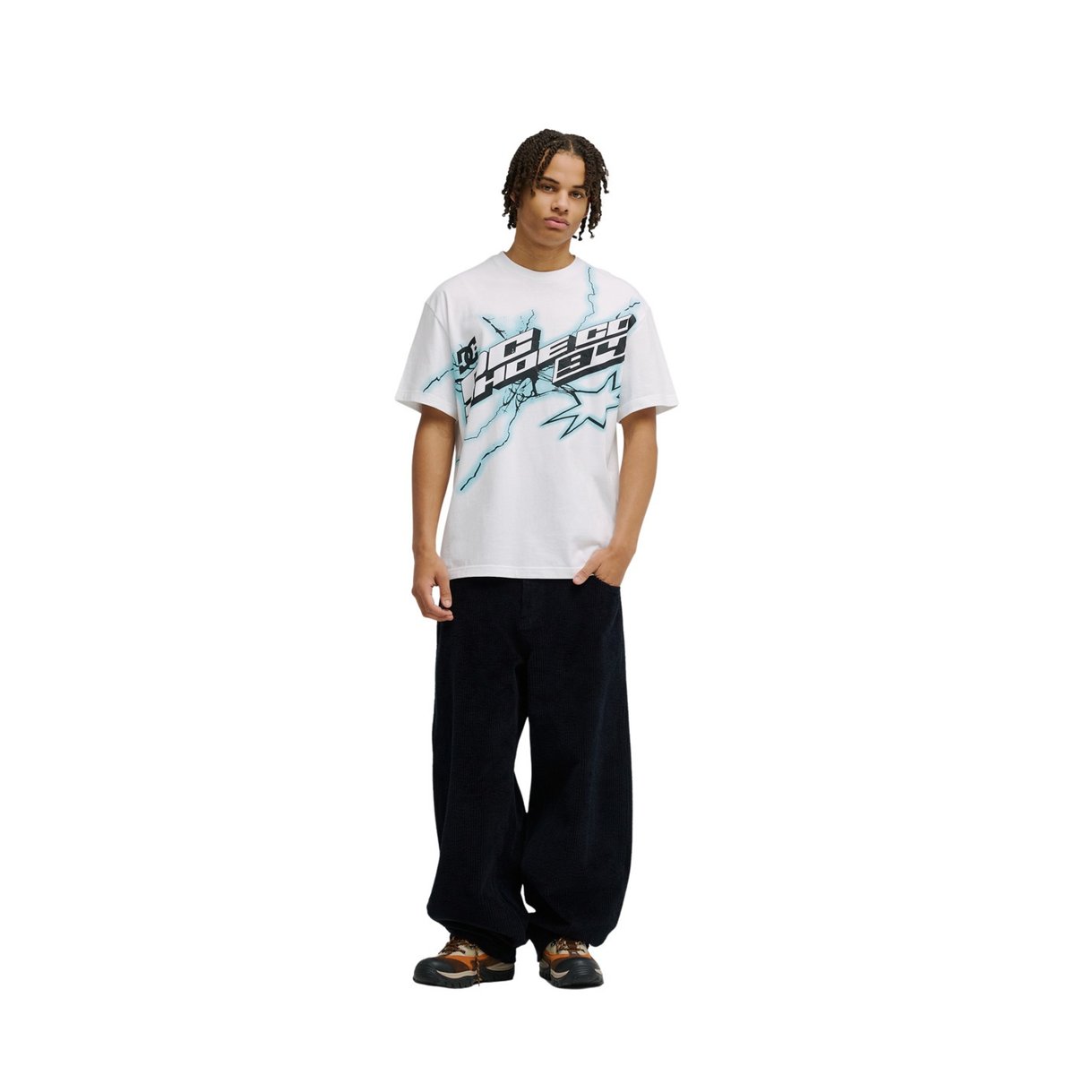 T-Shirt manches courtes. blanc white, DC SHOES