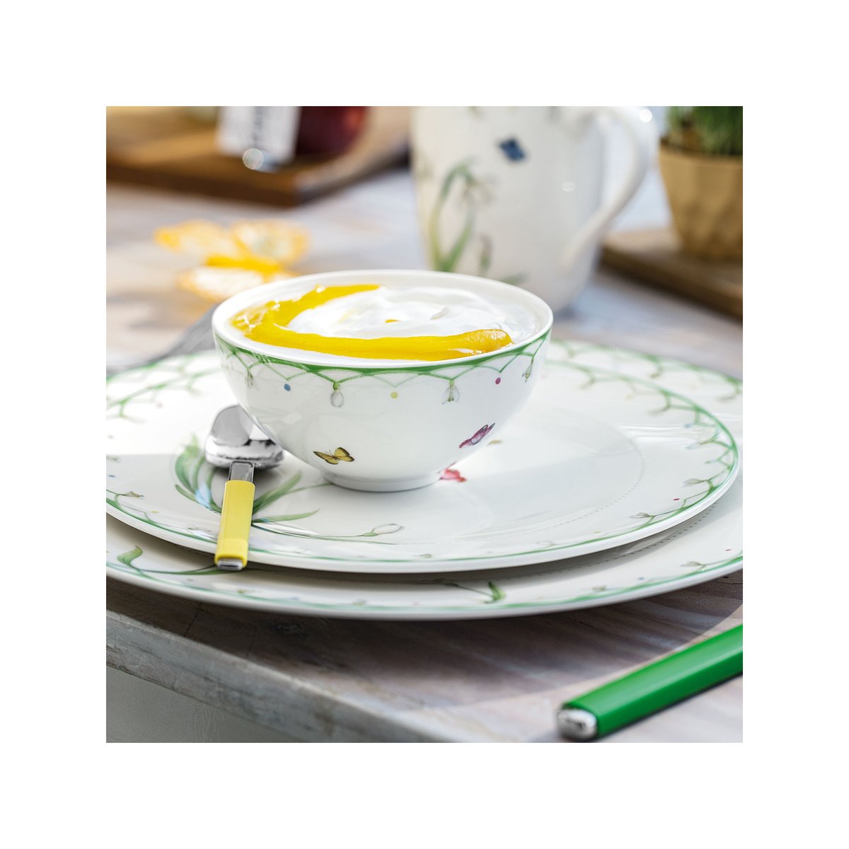 Bol À Dessert COLOURFUL SPRING vert, VILLEROY & BOCH