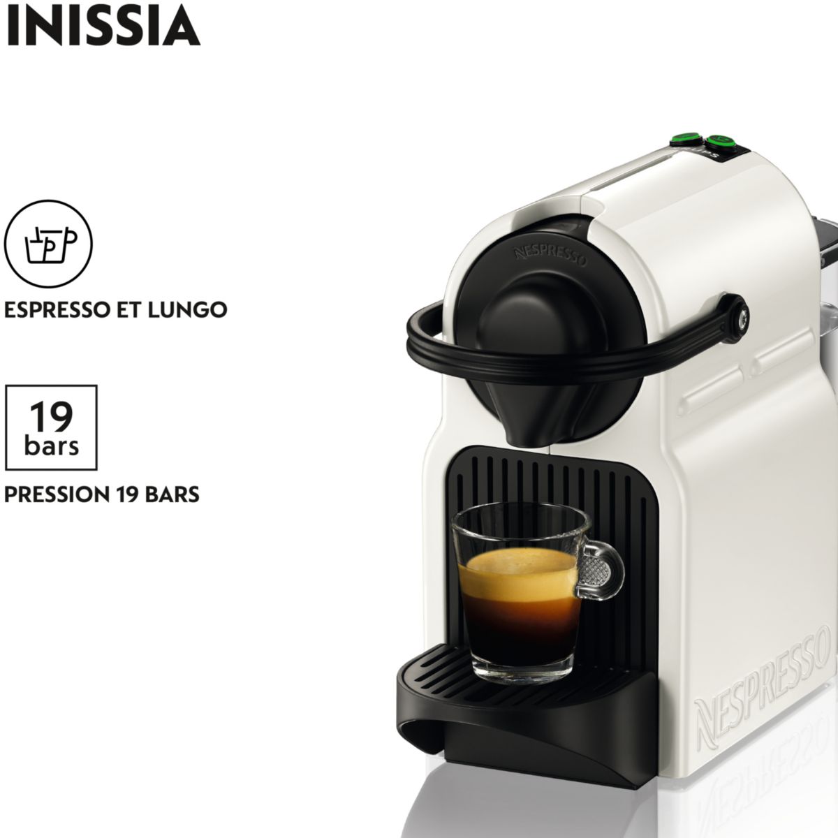 NESPRESSO INISSIA YY1530FD blanc, KRUPS