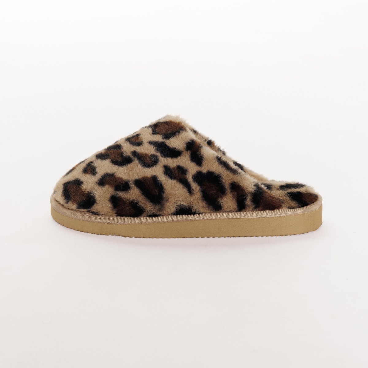 Chaussons femme leopard ANAELLE multico marron, ROUGEGORGE LINGERIE