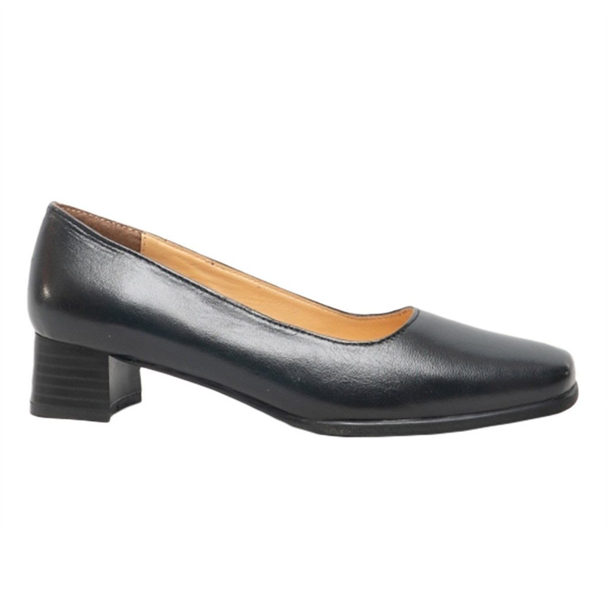 Escarpins en cuir WALFORD bleu marine, AMBLERS SAFETY