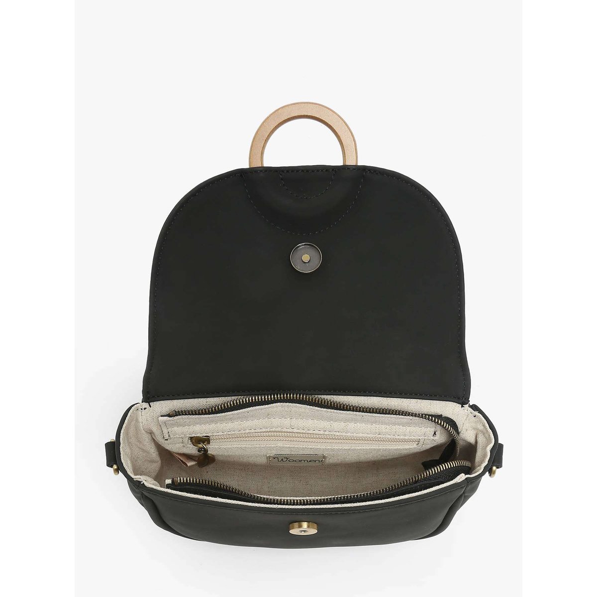 Sac bandoulière S Crocus black, WOOMEN