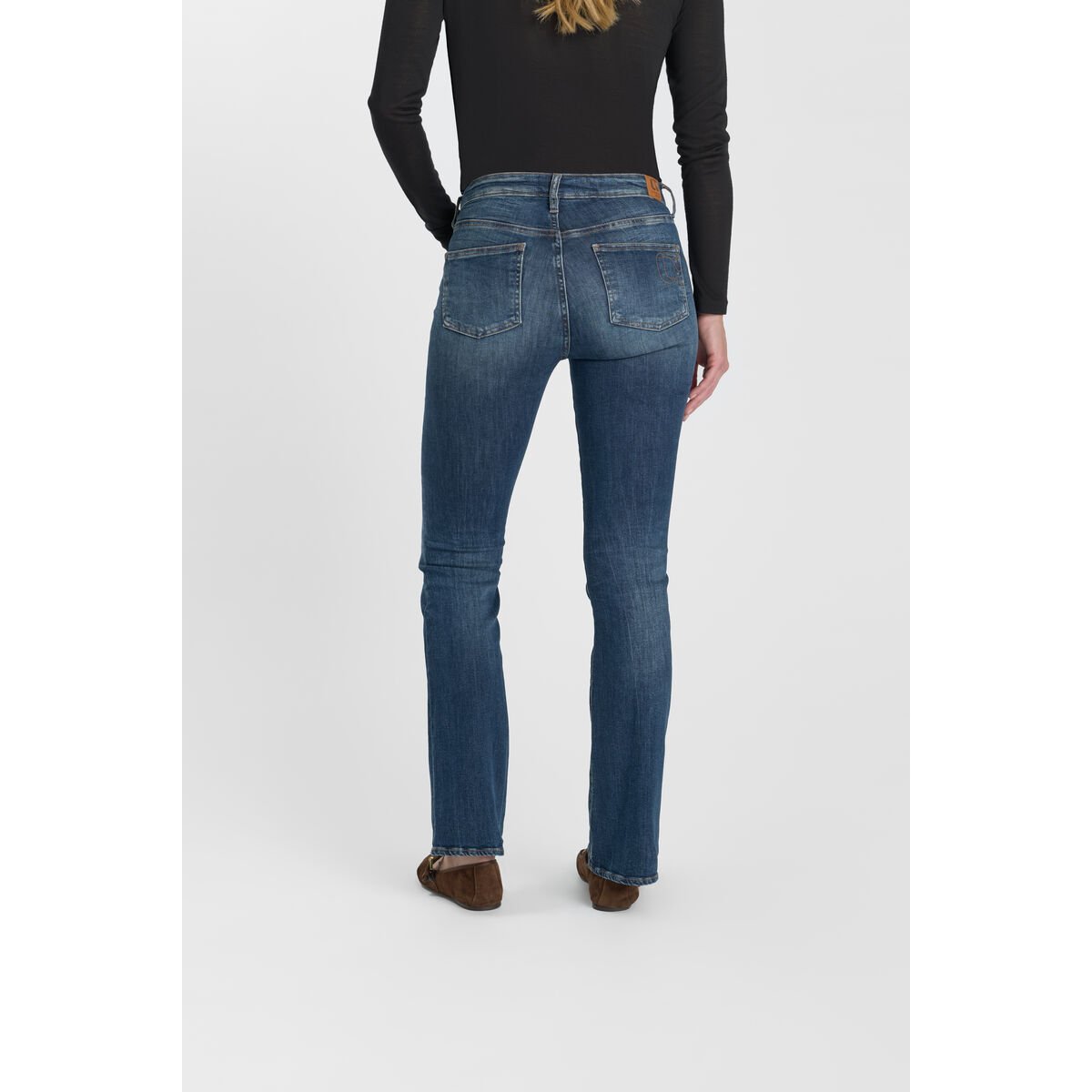 Jeans bootcut POWER bootcut, longueur 34 blue, LE TEMPS DES CERISES