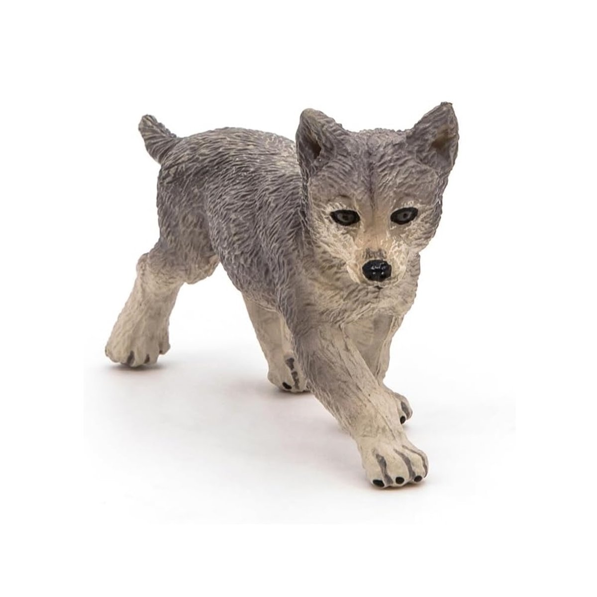 Figurine Bébé loup gris, PAPO