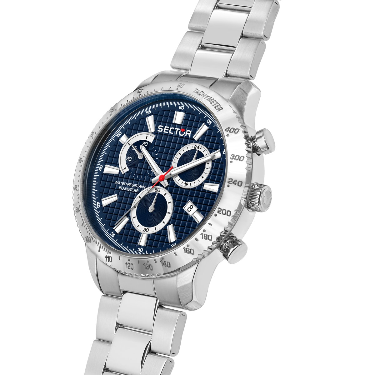 Montre Analogique En Acier 270 bleu, SECTOR