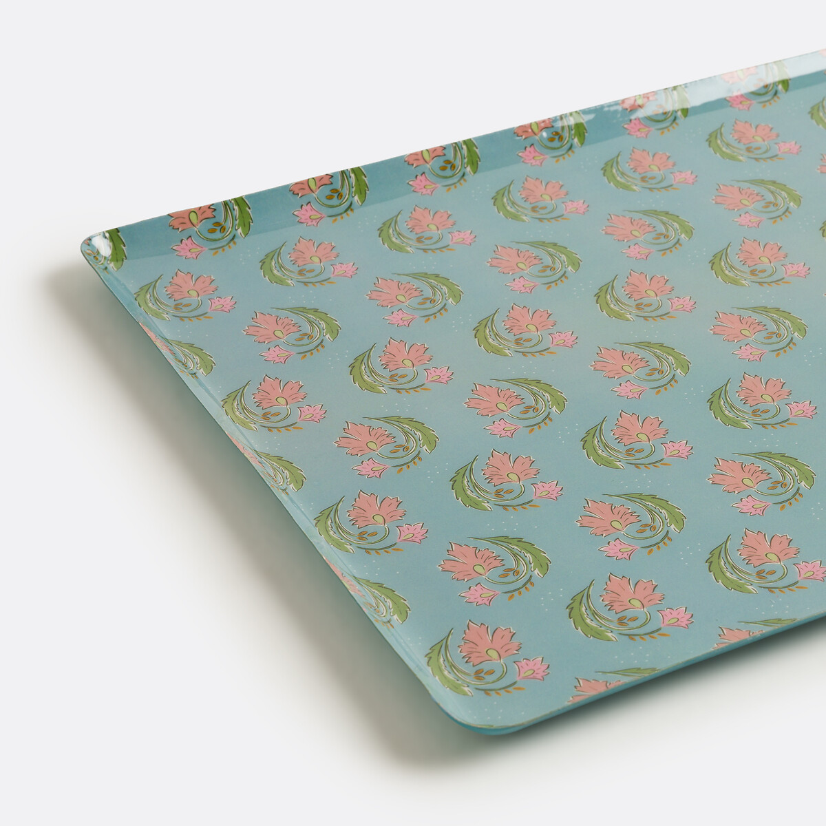 Set of 3 Ina Floral Print Trays indian print, LA REDOUTE INTERIEURS
