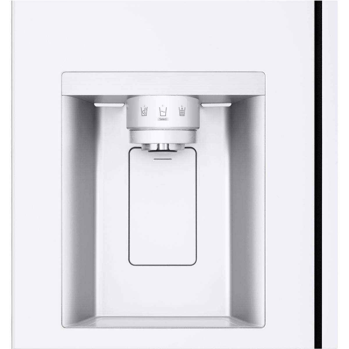Réfrigérateur Américain GSLC40SWPE couleur unique, LG