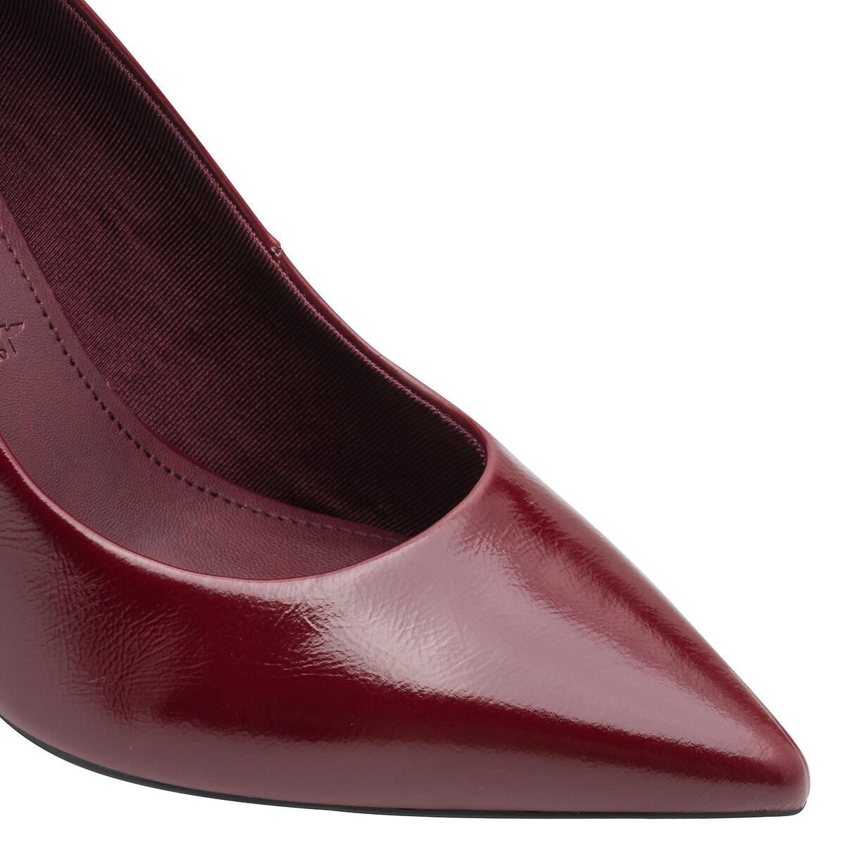 Pointed Leather Heels merlot, TAMARIS