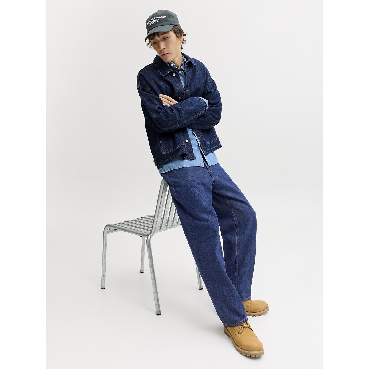 Jean droit, ALEX bleu denim, JACK & JONES
