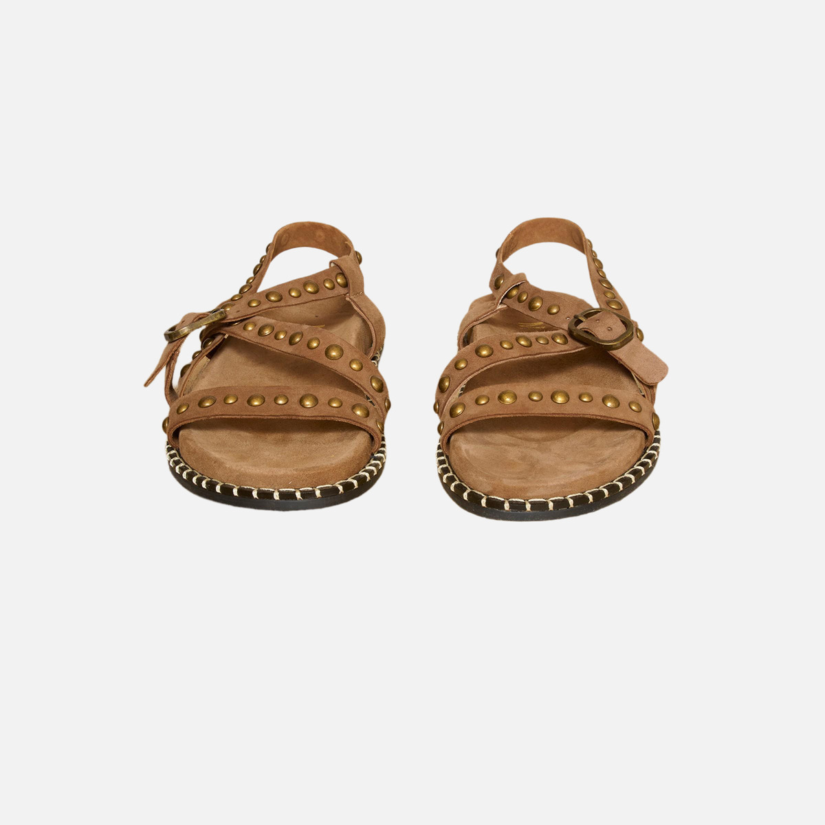 Sandales NUZANE noisette, MKT STUDIO