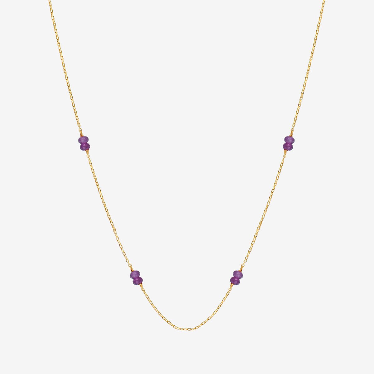 Collier venus amethyste violet, CAROLINE NAJMAN