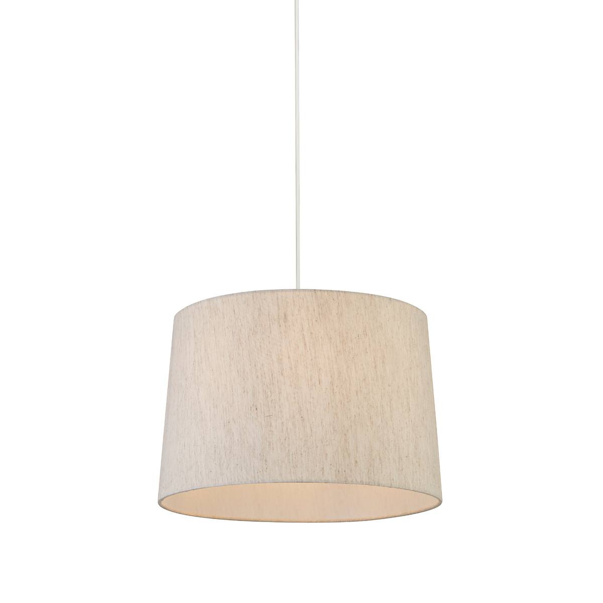 40cm Toronto Tapered Linen Shade taupe, SO'HOME