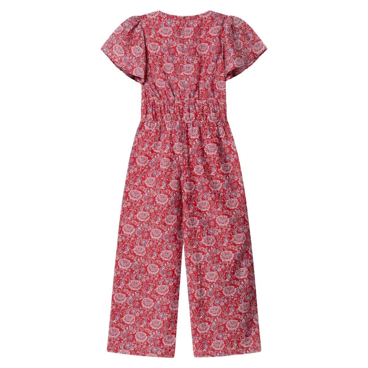 Combinaison Longue À Imprimé Floral rouge royal, PEPE JEANS